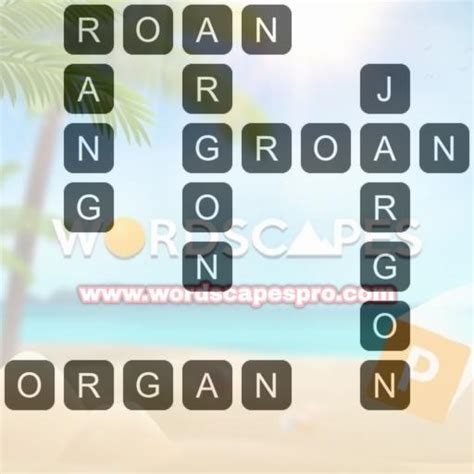 Wordscapes Level 1748, View 4 .